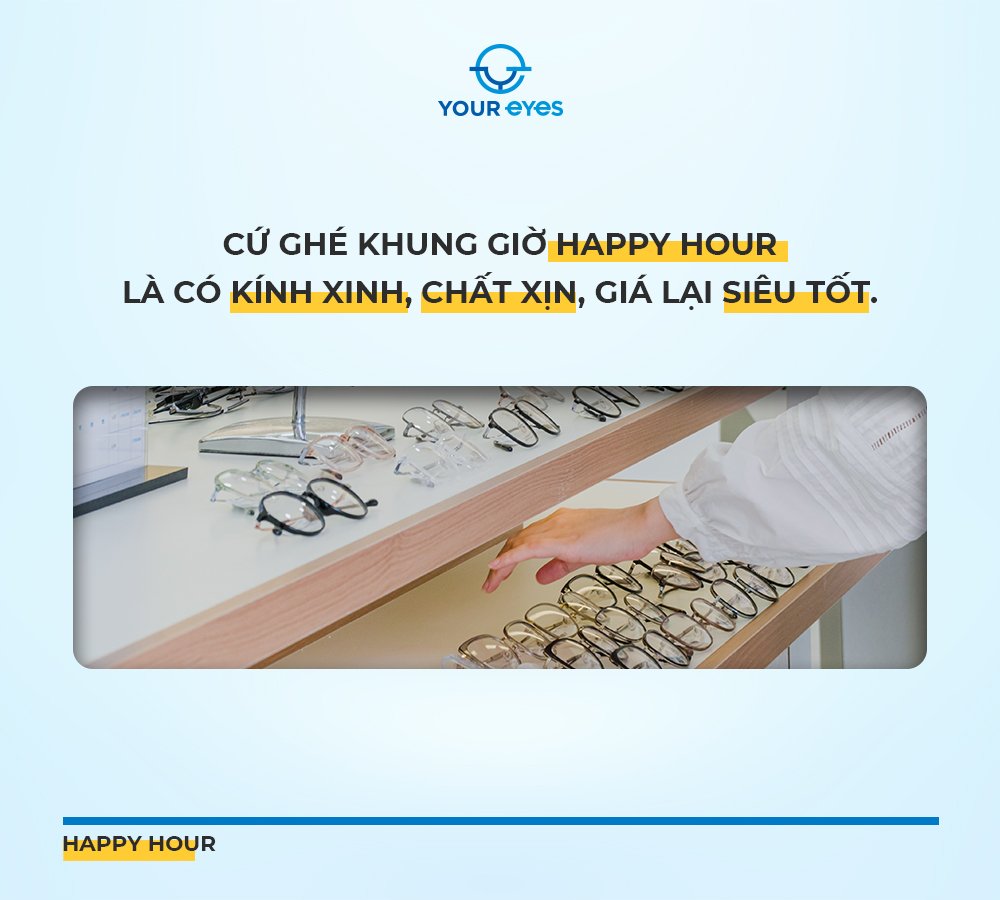 HAPPY HOUR - Khung giờ vàng