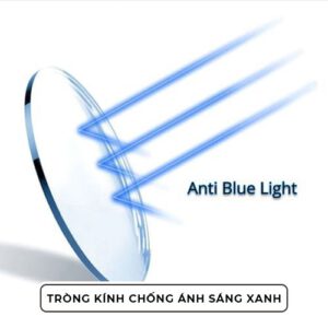 Tròng Kính Chống Ánh Sáng Xanh